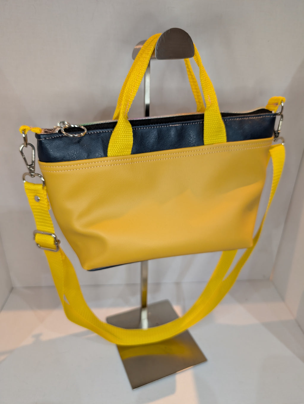 Leatherette Totini Crossbody Bag