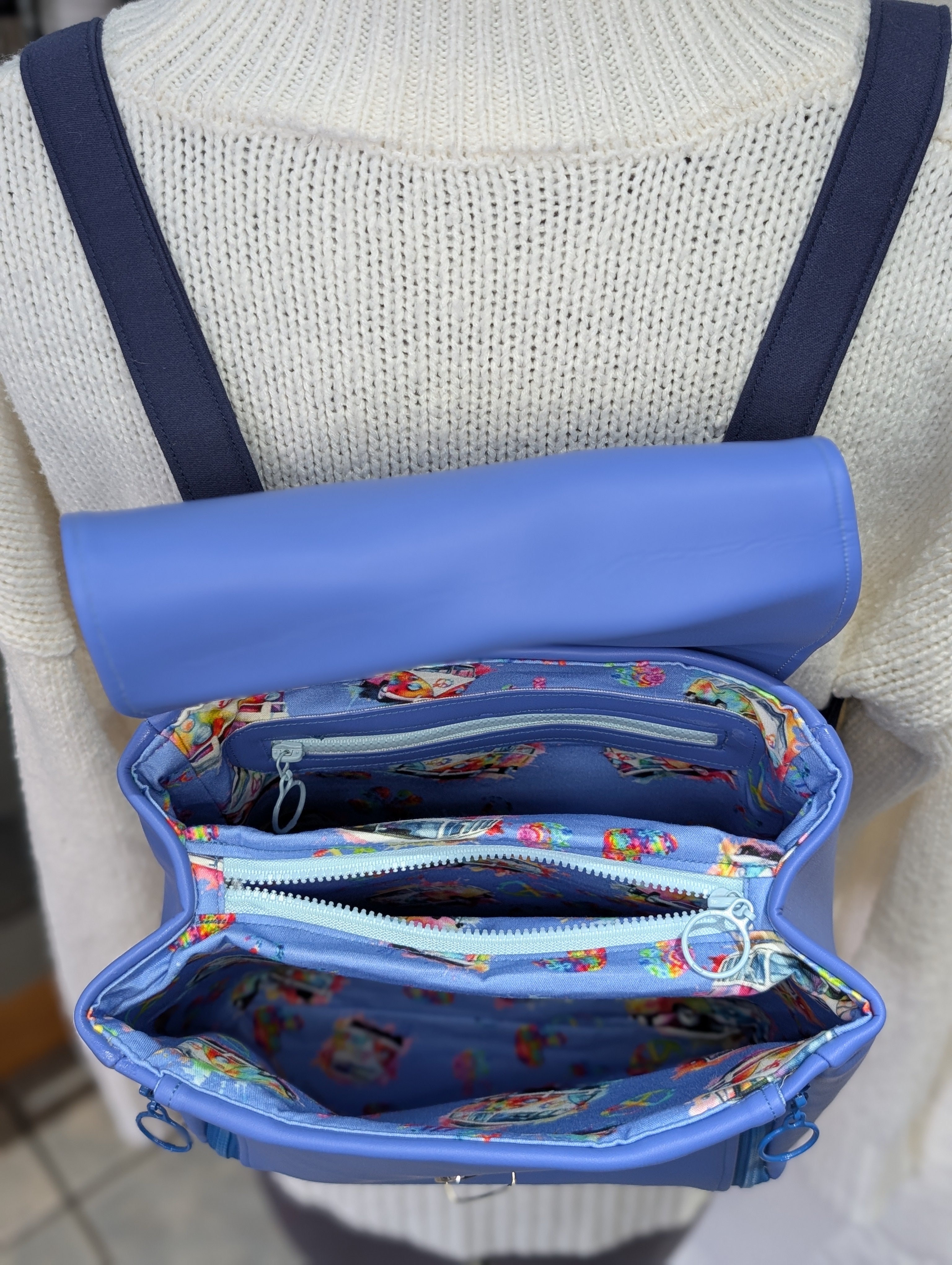 The Go Everywhere Backpack - Compact, Clever and Elegant