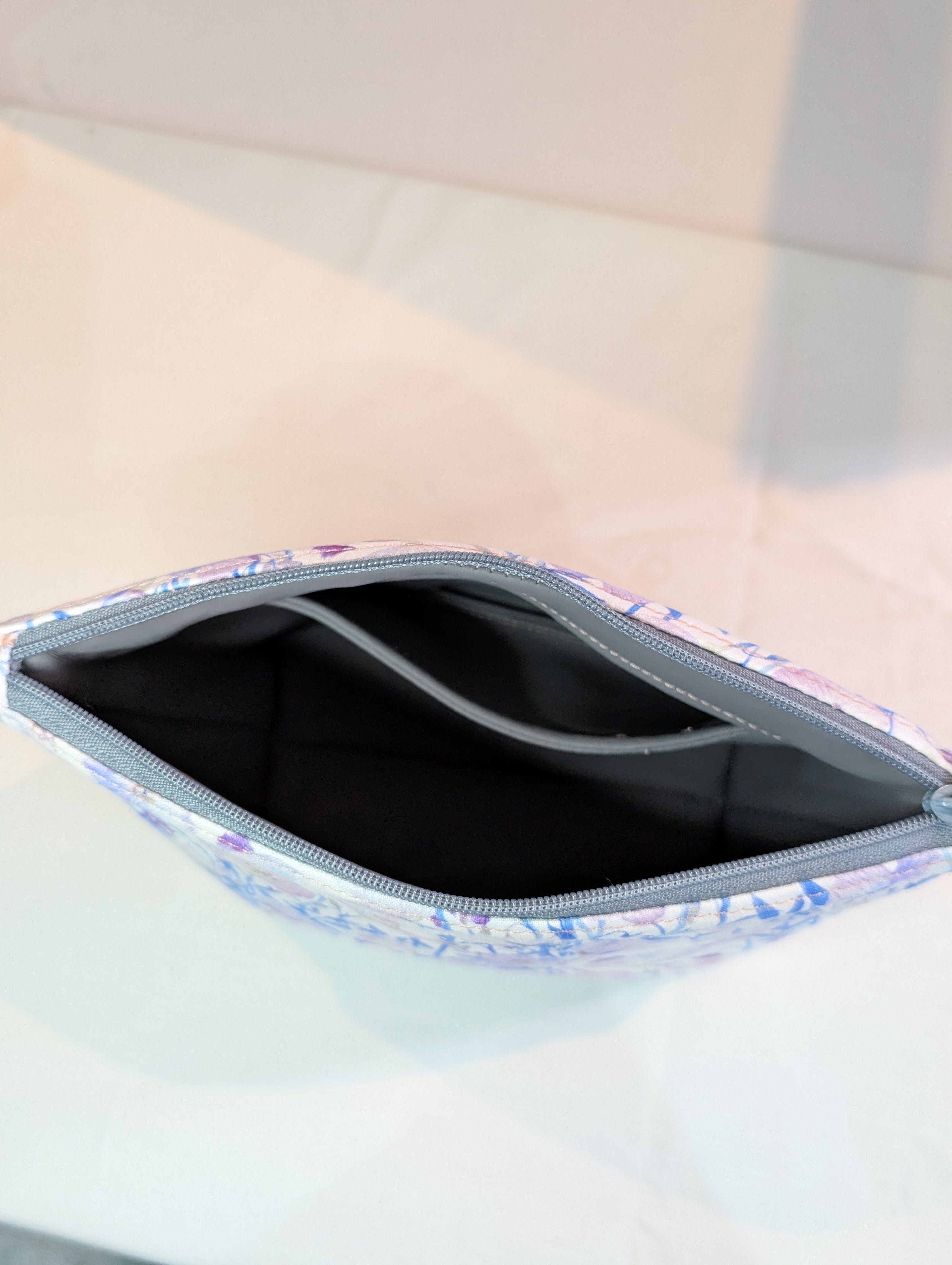 One-of-a-Kind Handmade Cotton Makeup & Cosmetic Bag