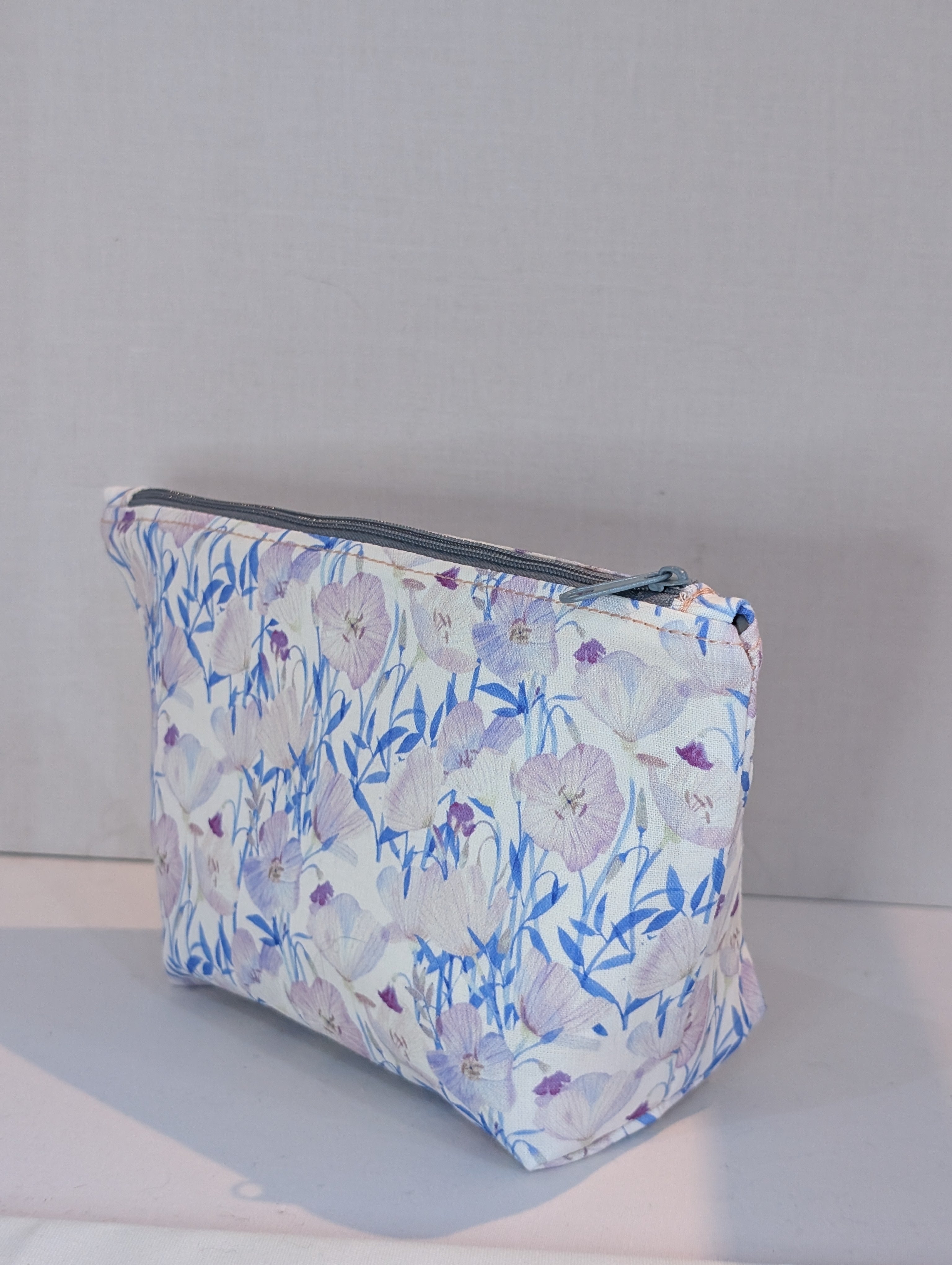 One-of-a-Kind Handmade Cotton Makeup & Cosmetic Bag