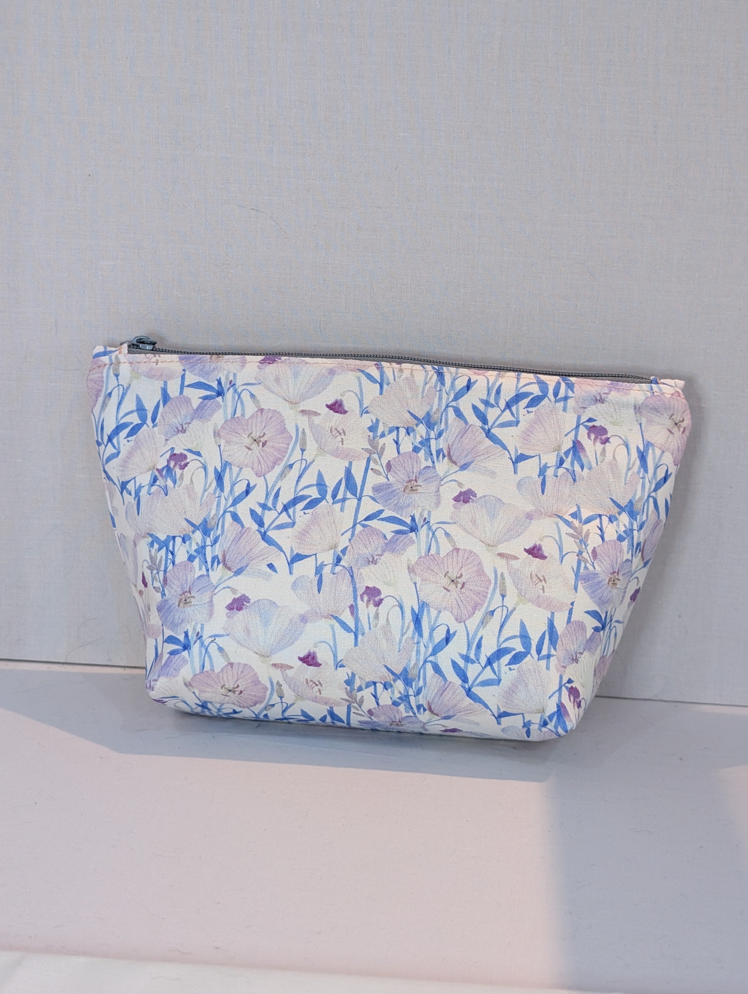 One-of-a-Kind Handmade Cotton Makeup & Cosmetic Bag