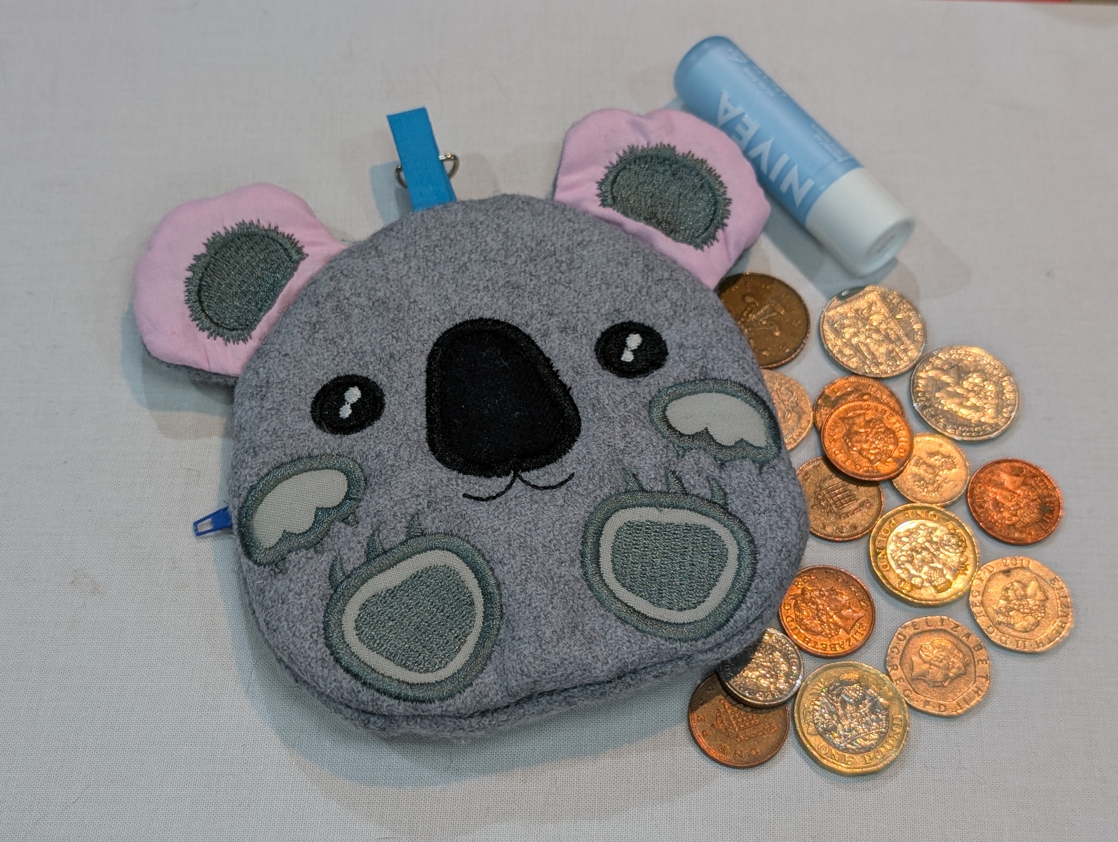 Cute Koala Zipper Purse