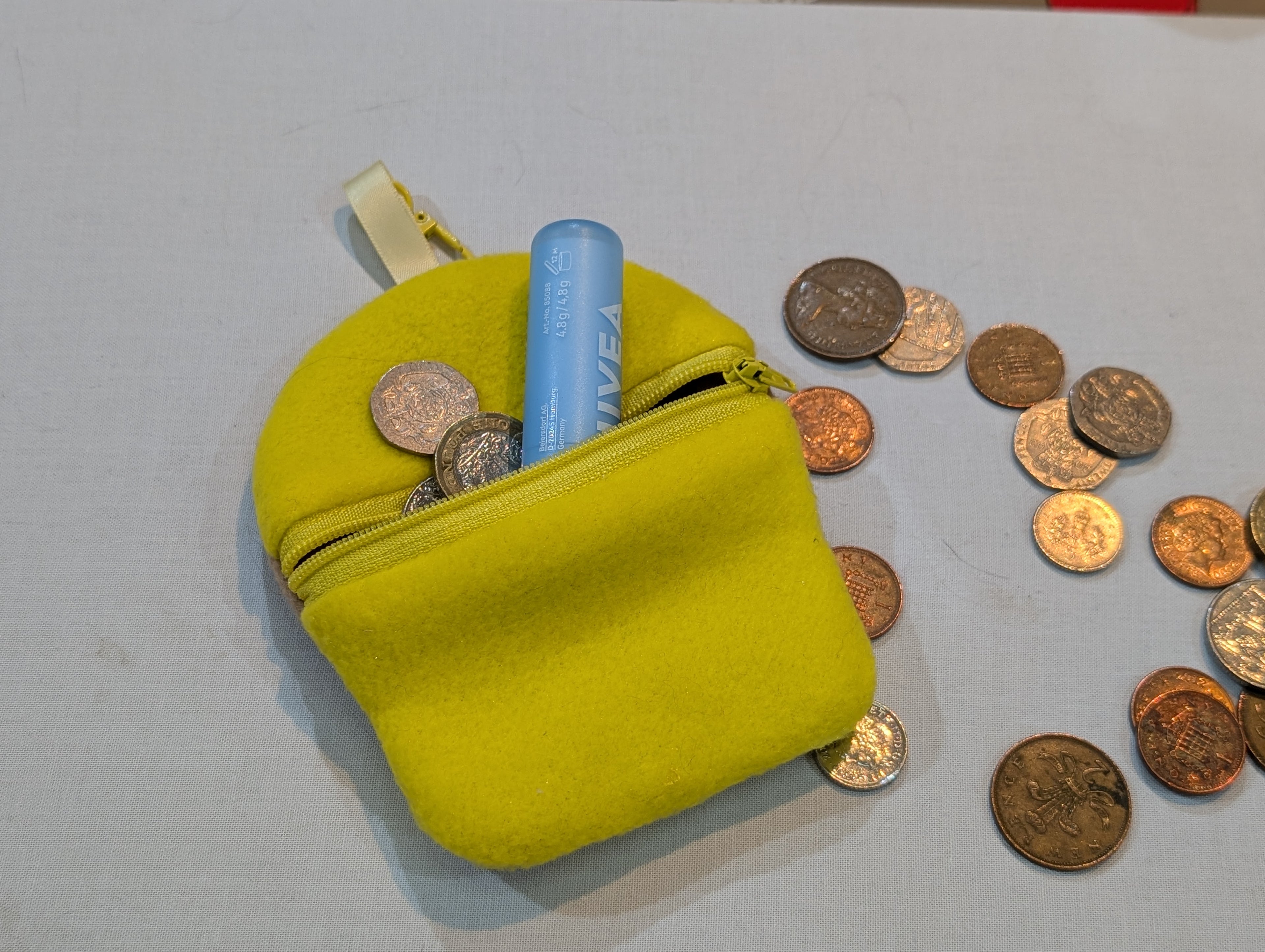 Cute Lion Zipper Purse