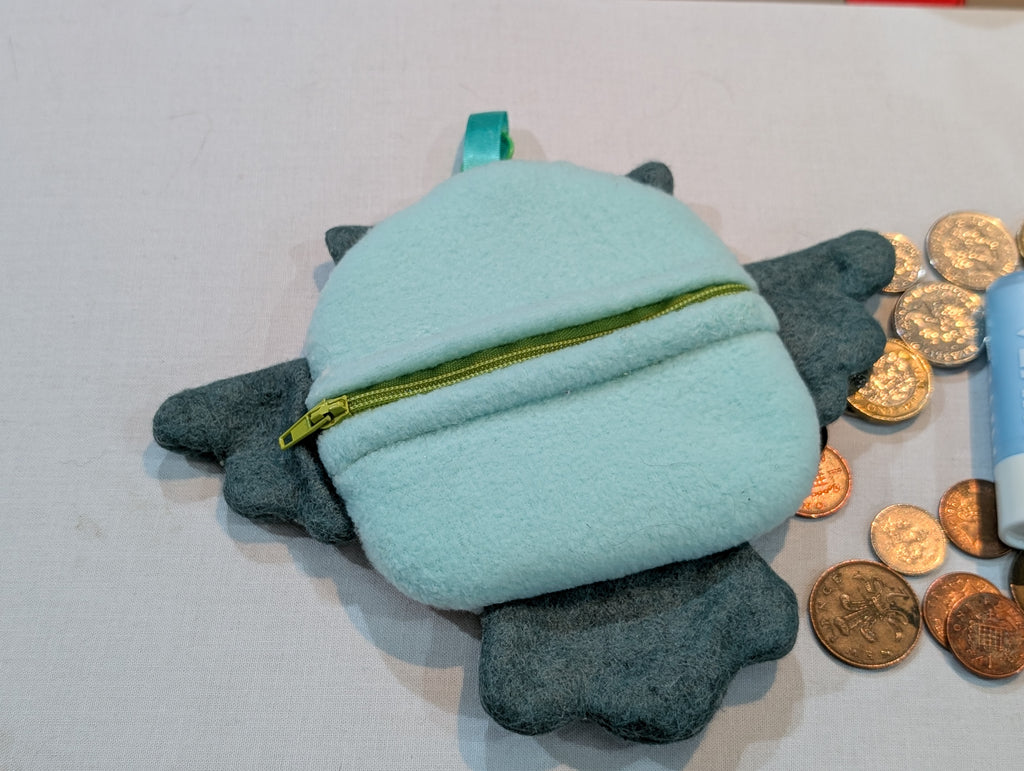 Owl Zipper Purse