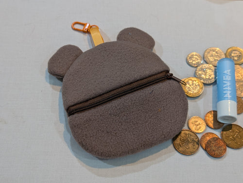 Bear Zipper Purse