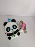 Cute Panda Zipper Purse - Large