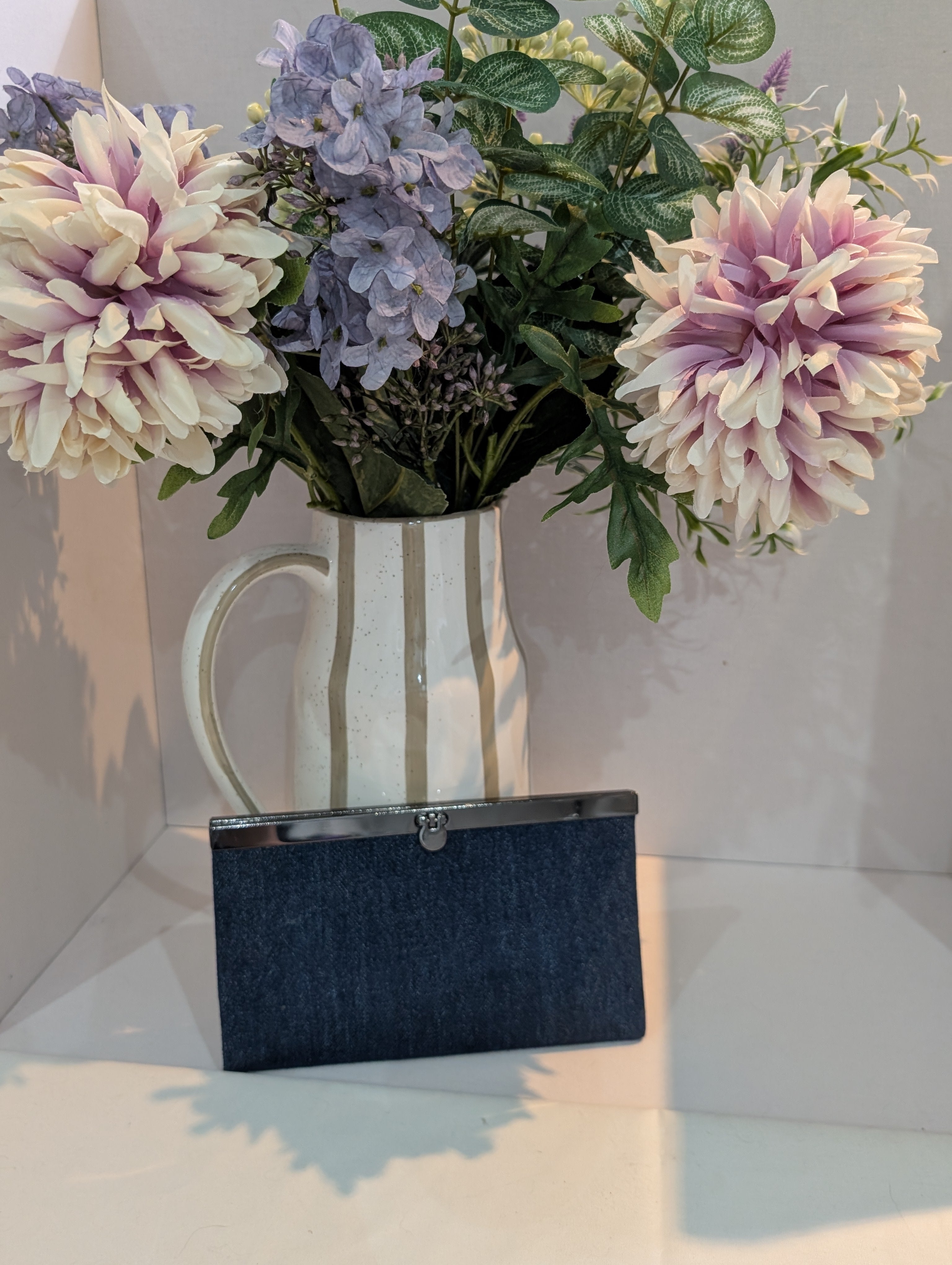 Rozy Upcycled Denim Wallet