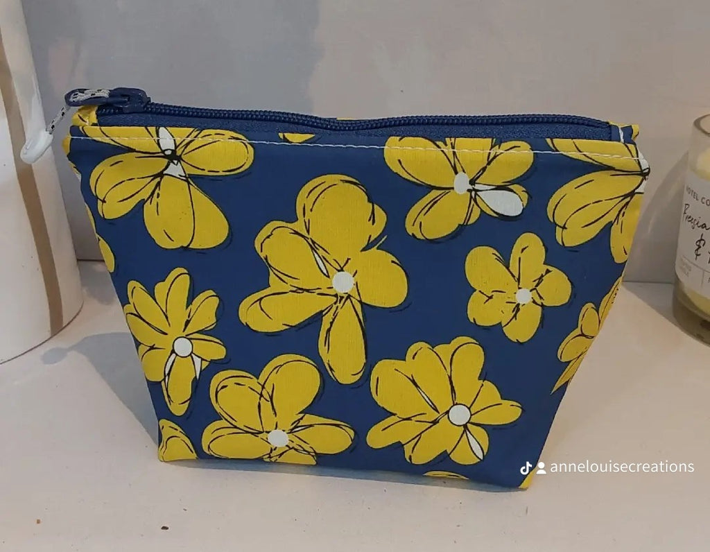 One-of-a-Kind Handmade Upcycled Makeup & Cosmetic Bag