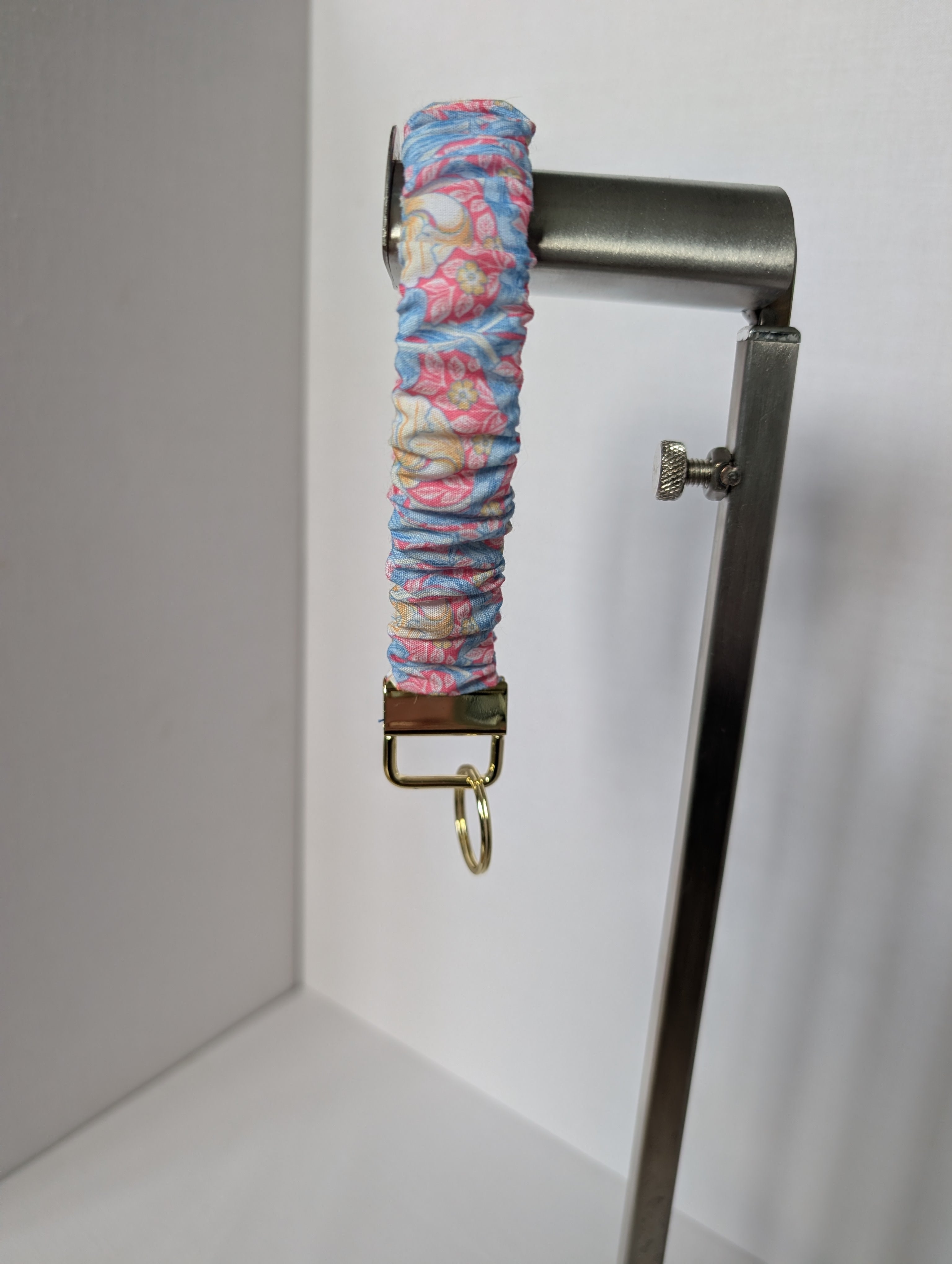 Upcycled Keyfob Scrunchie Wristlet