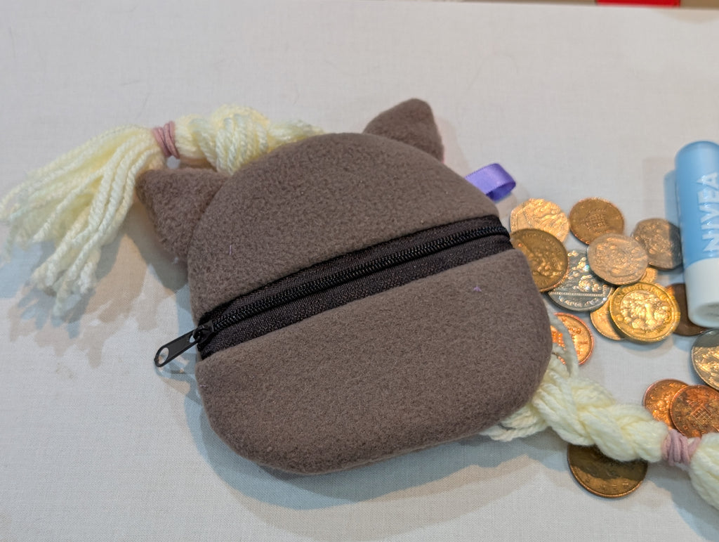 Horse Zipper Purse