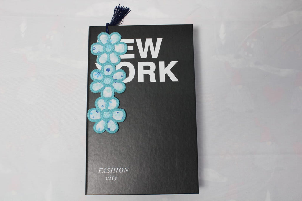 Upcycled Embroidered Bookmark