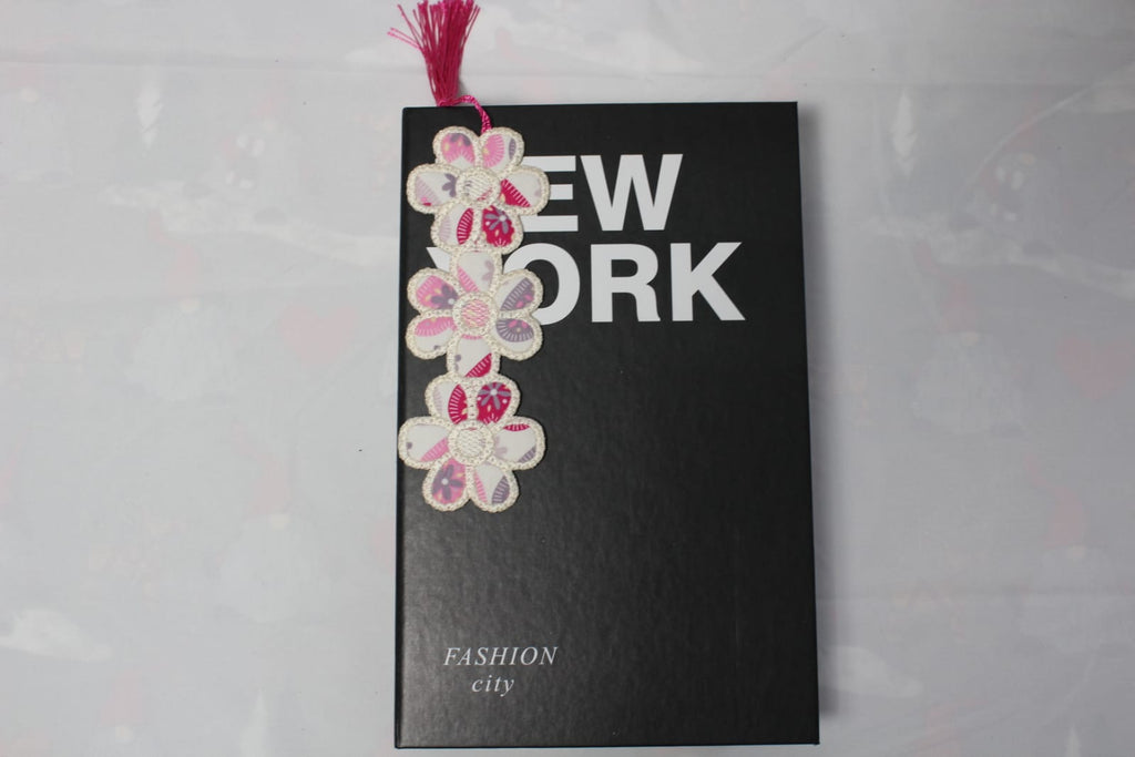 Upcycled Embroidered Bookmark