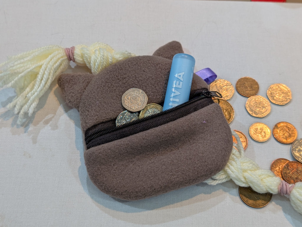 Horse Zipper Purse