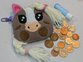 Horse Zipper Purse