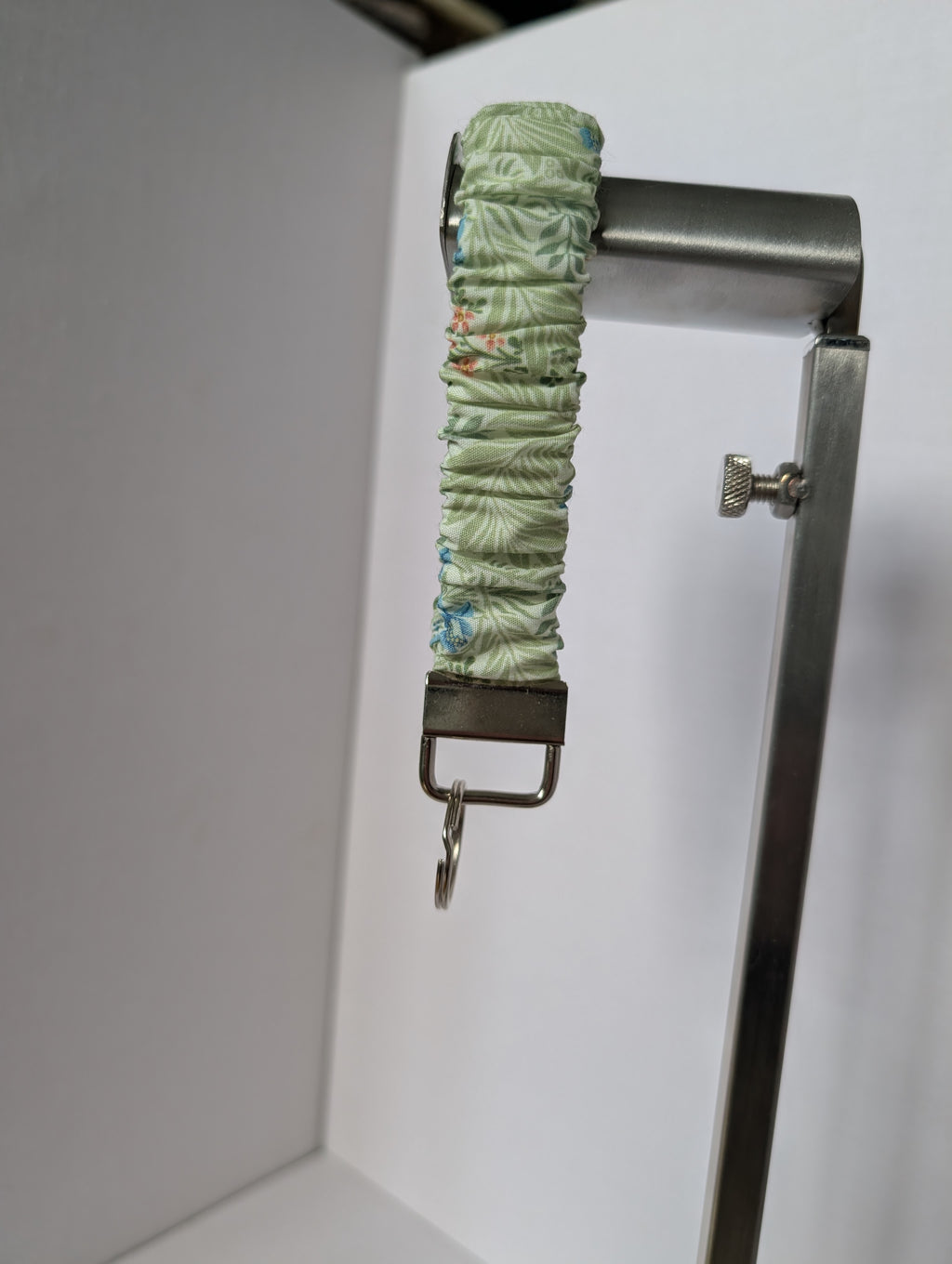 Upcycled Keyfob Scrunchie Wristlet